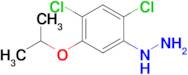 (2,4-Dichloro-5-isopropoxyphenyl)hydrazine