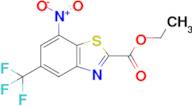 Ethyl 7-nitro-5-(trifluoromethyl)benzo[d]thiazole-2-carboxylate