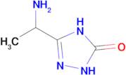 3-(1-aminoethyl)-4,5-dihydro-1H-1,2,4-triazol-5-one