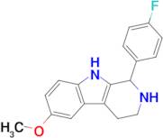 1-(4-Fluorophenyl)-6-methoxy-2,3,4,9-tetrahydro-1H-pyrido[3,4-b]indole