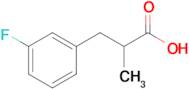 3-(3-Fluorophenyl)-2-methylpropanoic acid