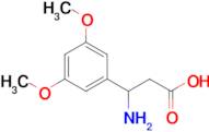 3-Amino-3-(3,5-dimethoxyphenyl)propanoic acid