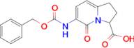 6-(((Benzyloxy)carbonyl)amino)-5-oxo-1,2,3,5-tetrahydroindolizine-3-carboxylic acid