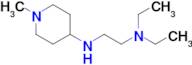 N1,N1-diethyl-N2-(1-methylpiperidin-4-yl)ethane-1,2-diamine
