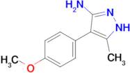 4-(4-methoxyphenyl)-5-methyl-1H-pyrazol-3-amine