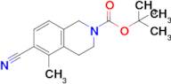 Tert-butyl 6-cyano-5-methyl-3,4-dihydroisoquinoline-2(1H)-carboxylate