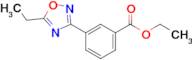 Ethyl 3-(5-ethyl-1,2,4-oxadiazol-3-yl)benzoate