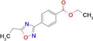 Ethyl 4-(5-ethyl-1,2,4-oxadiazol-3-yl)benzoate