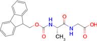 (((9H-fluoren-9-yl)methoxy)carbonyl)-L-alanylglycine