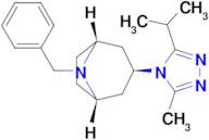 (1R,3s,5S)-8-benzyl-3-(3-isopropyl-5-methyl-4H-1,2,4-triazol-4-yl)-8-azabicyclo[3.2.1]Octane