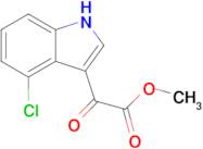 Methyl 2-(4-chloro-1H-indol-3-yl)-2-oxoacetate