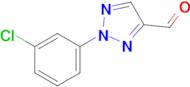 2-(3-Chlorophenyl)-2H-1,2,3-triazole-4-carbaldehyde