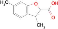 3,6-Dimethyl-2,3-dihydrobenzofuran-2-carboxylic acid