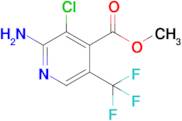 methyl 2-amino-3-chloro-5-(trifluoromethyl)isonicotinate