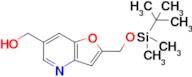 (2-(((Tert-butyldimethylsilyl)oxy)methyl)furo[3,2-b]pyridin-6-yl)methanol