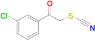 1-(3-Chlorophenyl)-2-thiocyanatoethan-1-one