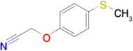 2-(4-(Methylthio)phenoxy)acetonitrile
