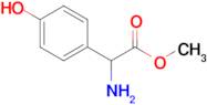 Methyl 2-amino-2-(4-hydroxyphenyl)acetate