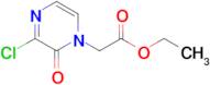 Ethyl 2-(3-chloro-2-oxopyrazin-1(2H)-yl)acetate