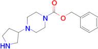 Benzyl 4-(pyrrolidin-3-yl)piperazine-1-carboxylate