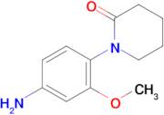 1-(4-Amino-2-methoxyphenyl)piperidin-2-one