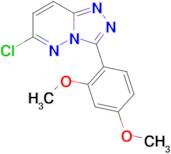 6-Chloro-3-(2,4-dimethoxyphenyl)-[1,2,4]triazolo[4,3-b]pyridazine