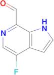 4-Fluoro-1H-pyrrolo[2,3-c]pyridine-7-carbaldehyde