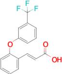 (E)-3-(2-(3-(trifluoromethyl)phenoxy)phenyl)acrylic acid