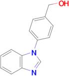 (4-(1H-benzo[d]imidazol-1-yl)phenyl)methanol
