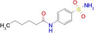 N-(4-sulfamoylphenyl)hexanamide