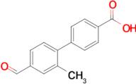 4'-Formyl-2'-methyl-[1,1'-biphenyl]-4-carboxylic acid