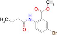 Methyl 5-bromo-2-butyramidobenzoate