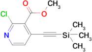 Methyl 2-chloro-4-((trimethylsilyl)ethynyl)nicotinate