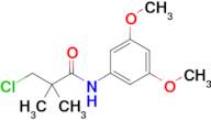 3-Chloro-N-(3,5-dimethoxyphenyl)-2,2-dimethylpropanamide