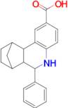 6-Phenyl-5,6,6a,7,8,9,10,10a-octahydro-7,10-methanophenanthridine-2-carboxylic acid