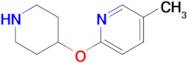 5-Methyl-2-(piperidin-4-yloxy)pyridine