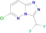 6-Chloro-3-(difluoromethyl)-[1,2,4]triazolo[4,3-b]pyridazine