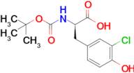 (R)-2-((tert-butoxycarbonyl)amino)-3-(3-chloro-4-hydroxyphenyl)propanoic acid