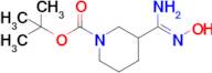 tert-butyl 3-(N'-hydroxycarbamimidoyl)piperidine-1-carboxylate