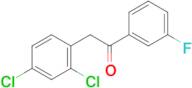 2-(2,4-Dichlorophenyl)-1-(3-fluorophenyl)ethan-1-one