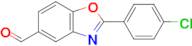 2-(4-Chlorophenyl)benzo[d]oxazole-5-carbaldehyde