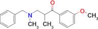 3-(Benzyl(methyl)amino)-1-(3-methoxyphenyl)-2-methylpropan-1-one