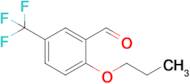 2-Propoxy-5-(trifluoromethyl)benzaldehyde