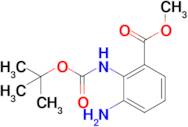 Methyl 3-amino-2-((tert-butoxycarbonyl)amino)benzoate