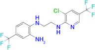 N1-(2-((3-chloro-5-(trifluoromethyl)pyridin-2-yl)amino)ethyl)-4-(trifluoromethyl)benzene-1,2-dia...