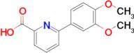 6-(3,4-Dimethoxyphenyl)picolinic acid