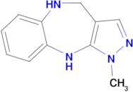 1-Methyl-1,4,5,10-tetrahydrobenzo[b]pyrazolo[3,4-e][1,4]diazepine