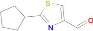 2-Cyclopentylthiazole-4-carbaldehyde