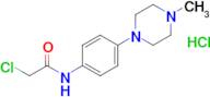 2-Chloro-N-(4-(4-methylpiperazin-1-yl)phenyl)acetamide hydrochloride