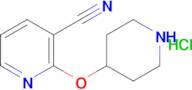 2-(Piperidin-4-yloxy)nicotinonitrile hydrochloride